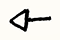 A UML arrow representing inheritance.